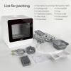 imageHermitlux Countertop Dishwasher 6 Wash Programs Slim Size Portable DishwasherBlack Glass Door 10 Functions
