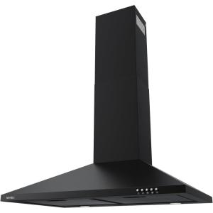 imageHermitlux Range Hood 30 inch Wall Mount Vent Hood for Kitchen with Charcoal Filter DuctedDuctless Convertible BlackBlackModern Design